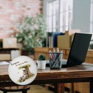 Eddi Esel Unter Baum Magnet Langsam ist auch ein Plan