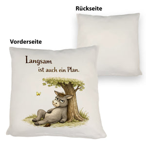 Eddi Esel Unter Baum Kissen Langsam ist auch ein Plan