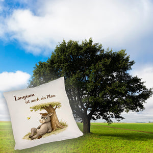 Eddi Esel Unter Baum Kissen Langsam ist auch ein Plan
