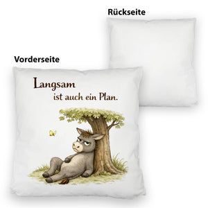 Eddi Esel Unter Baum Kissen Langsam ist auch ein Plan