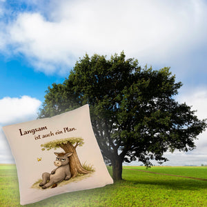 Eddi Esel Unter Baum Kissen Langsam ist auch ein Plan