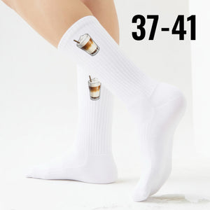 epicsocks Kaffeegenuss Latte Macchiato Socken in 37-41 im Paar