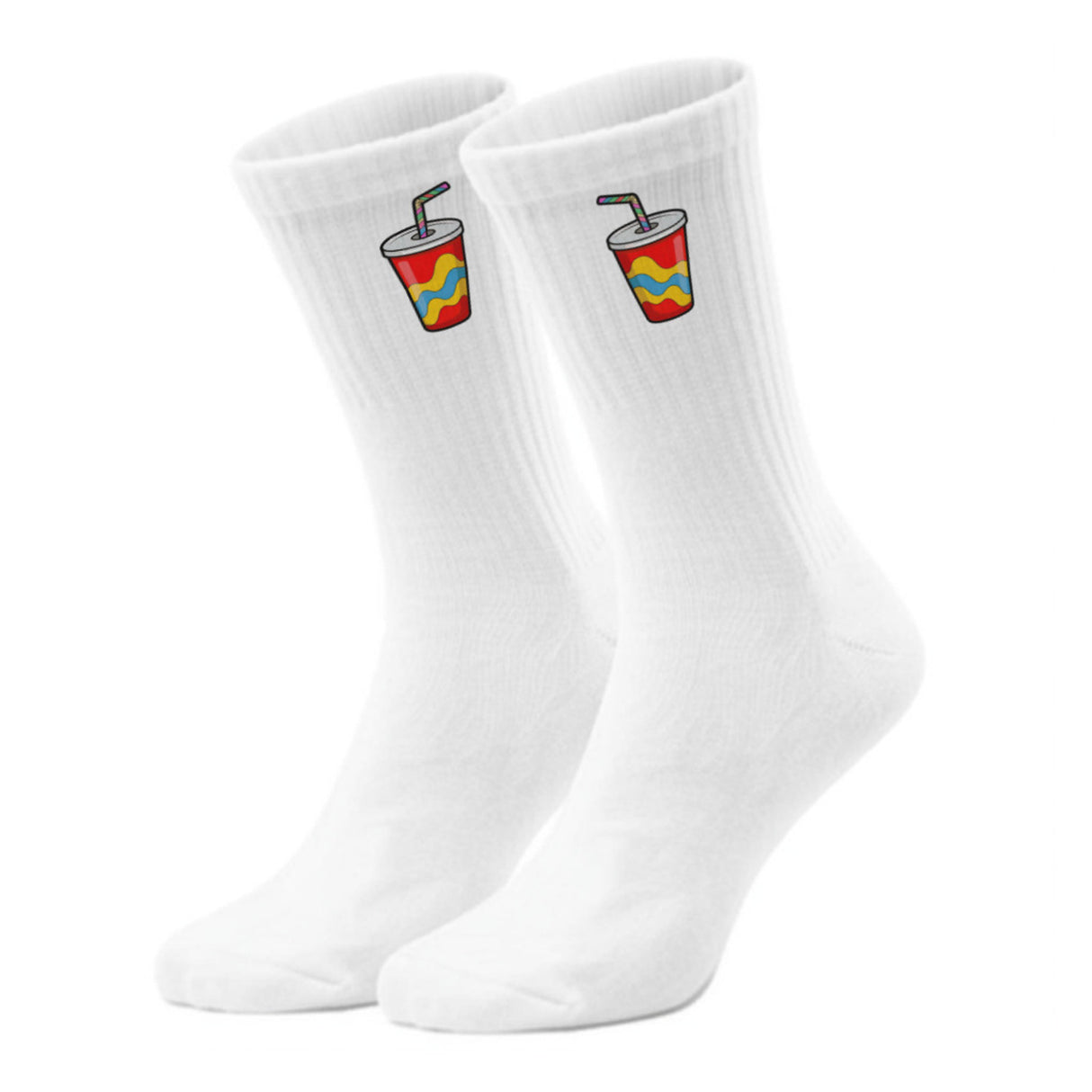 epicsocks Fast Food Fun Softdrink Socken in 37-41 im Paar