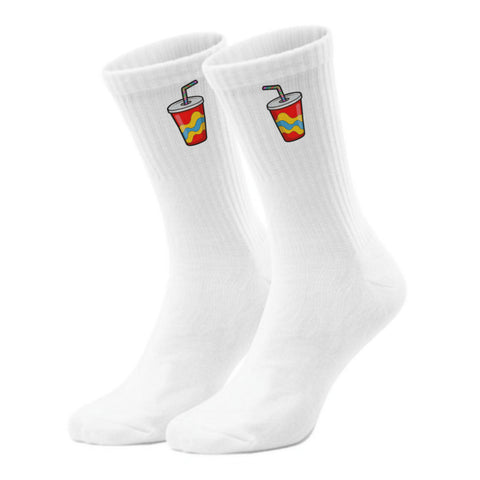 epicsocks Fast Food Fun Softdrink Socken in 37-41 im Paar