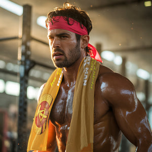 DDR-Logo Ost-Stolz Eishandtuch - im Osten bleibt man cool