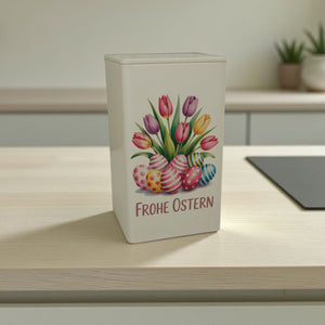 Tulpen und Ostereier Frohe Ostern Dose 900ml