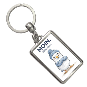 Manfred die Möwe Moin mehr nicht Schlüsselanhänger für Küstenfans