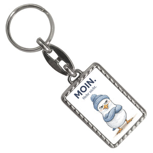 Manfred die Möwe Moin mehr nicht Schlüsselanhänger für Küstenfans