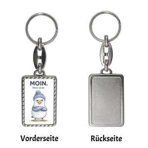 Manfred die Möwe Moin mehr nicht Schlüsselanhänger für Küstenfans