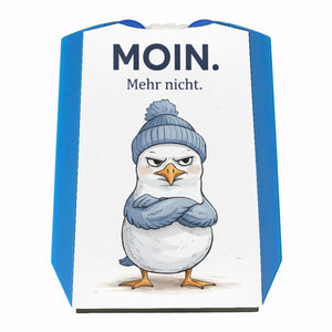 Manfred die Möwe Moin mehr nicht Parkscheibe für Küstenfans