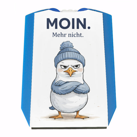 Manfred die Möwe Moin mehr nicht Parkscheibe für Küstenfans