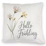 Aquarellblumen Hallo Frühling Kissen für Dekofans