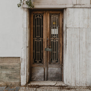 Botanischer Garten Naturgarten Metallschild im Vintage-Stil