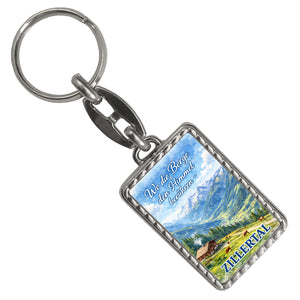 Wo die Berge den Himmel berühren Schlüsselanhänger - Zillertal