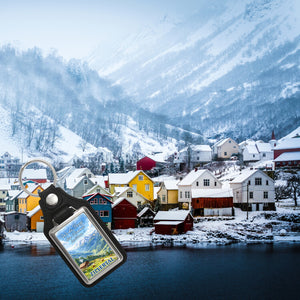 Wo die Berge den Himmel berühren Schlüsselanhänger - Zillertal