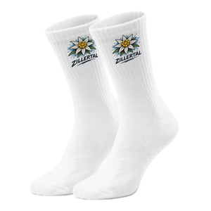 epicsocks Zillerblick Zillertal Edelweiß Socken in 37-41 im Paar