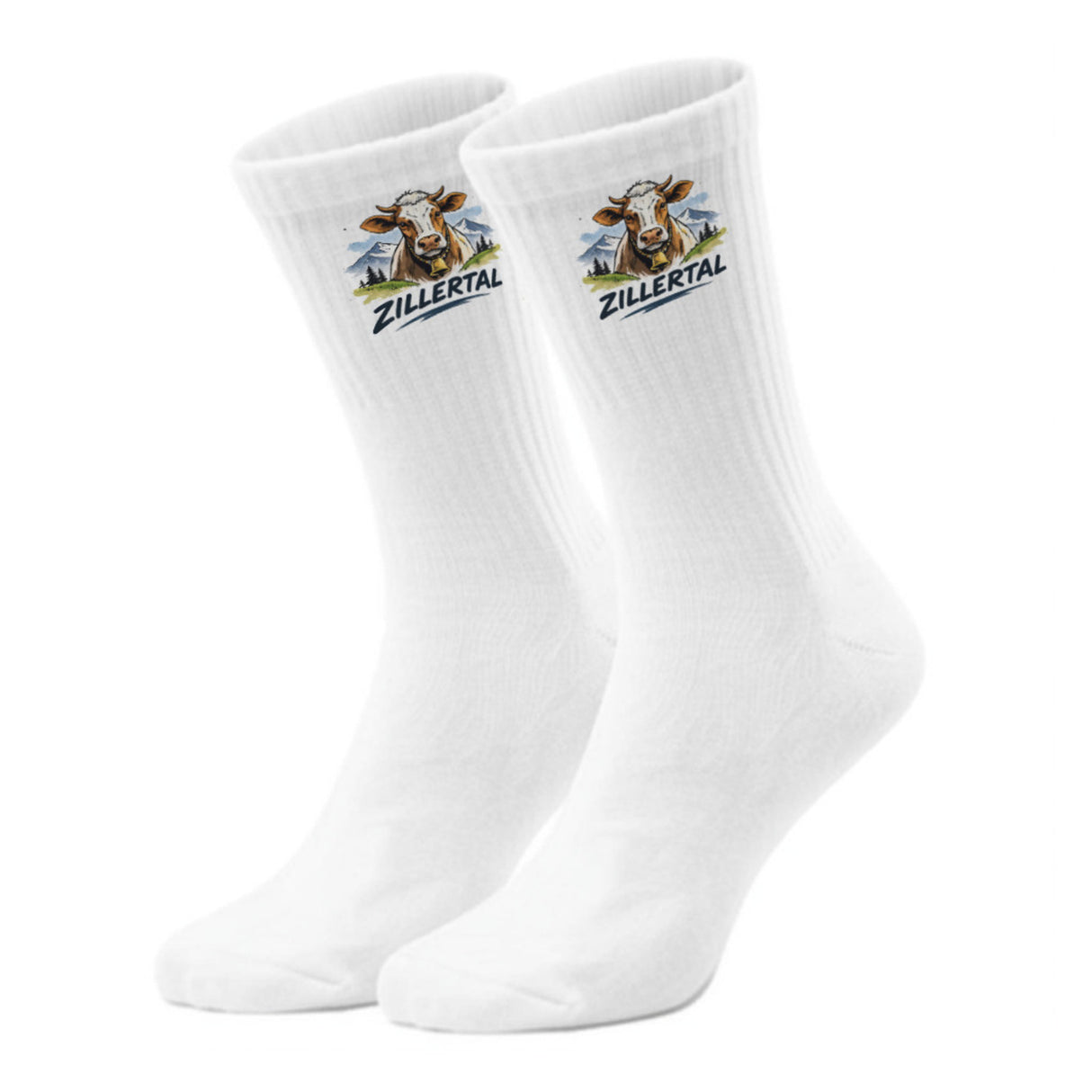 epicsocks Zillerblick Zillertal Kuh Socken in 37-41 im Paar