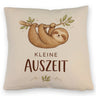 Faultier an Ast kleine Auszeit Kissen