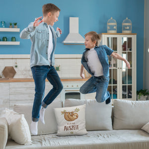 Faultier an Ast kleine Auszeit Kissen