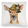 Reh mit alpenländischem Trachtenhut Kissen