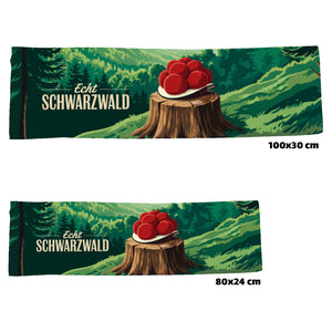 Schwarzwald Eishandtuch mit Bollenhut - Echt Schwarzwald