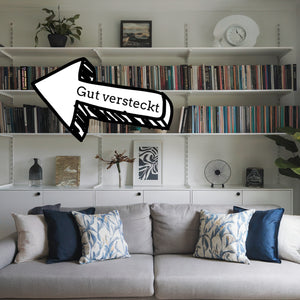 Comic Fan Booksafe mit Spruch: European Comics