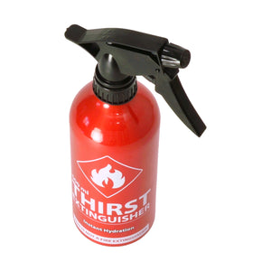 Durstlöscher Feuerlöscher Sprühflasche