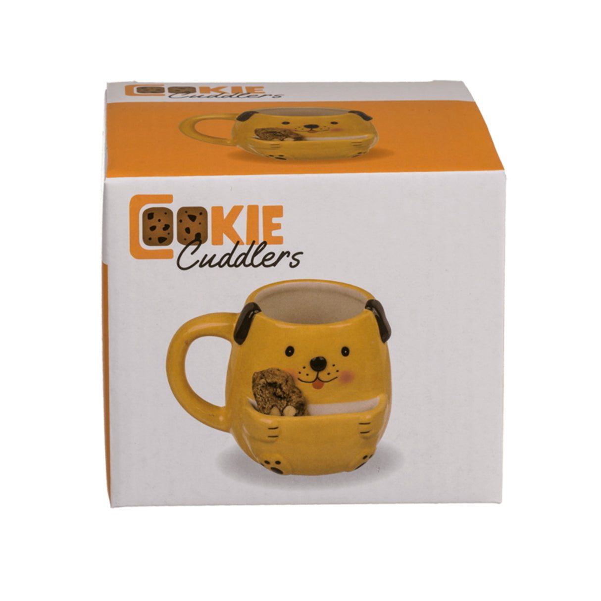 Hund Kaffeebecher mit Keksfach