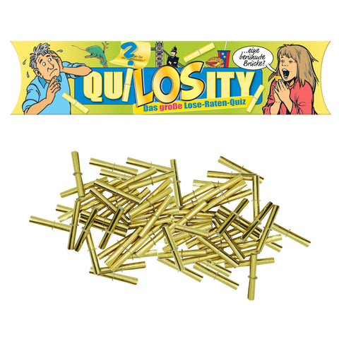 QuiLOSity - das große Lose-Raten-Quiz Spiel mit 100 Losen