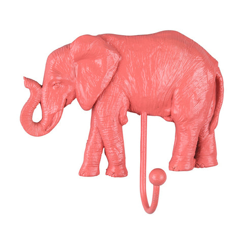Elefant Kleiderhaken in rosa