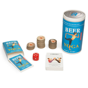 Bier Yoga Partyspiel mit 54 Spielkarten