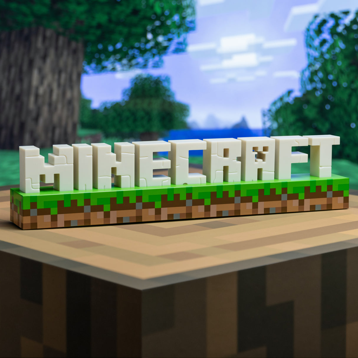 Minecraft Logo Dekolampe