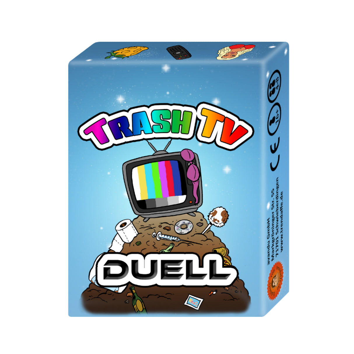 Trash-TV Duell - das lustige Kartenspiel für alle Fans der leichten Fernsehunterhaltung