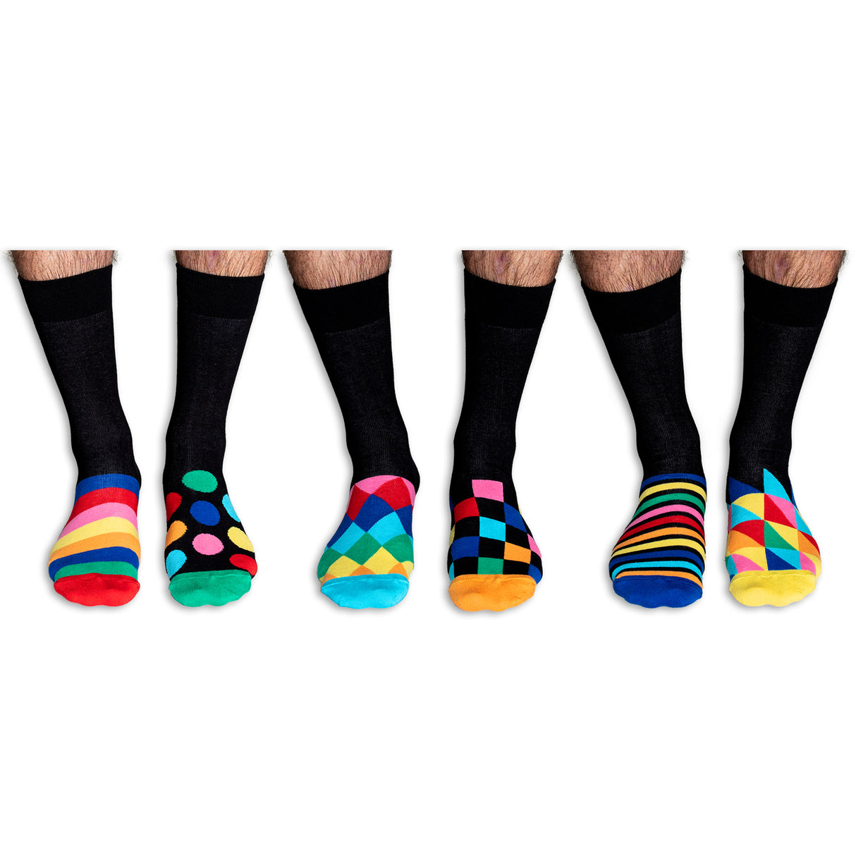 The Sock Exchange - Secret Oddsocks Socken in 39-46 im 6er Set