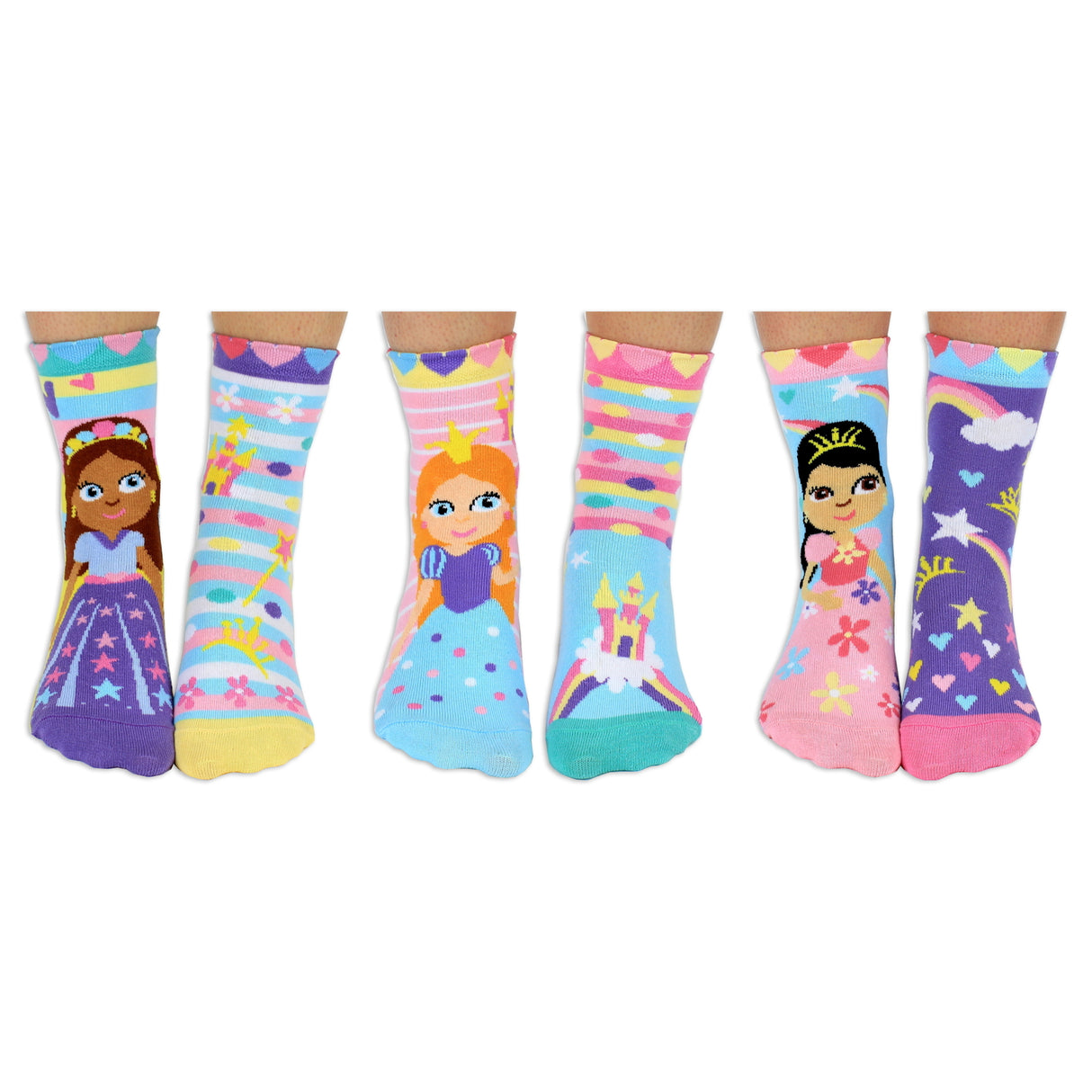 Be a Princess Prinzessin Oddsocks Socken in 27-30 im 6er Set