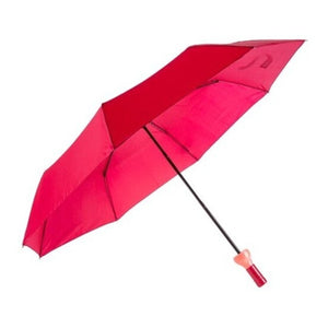 Roséweinflasche Regenschirm
