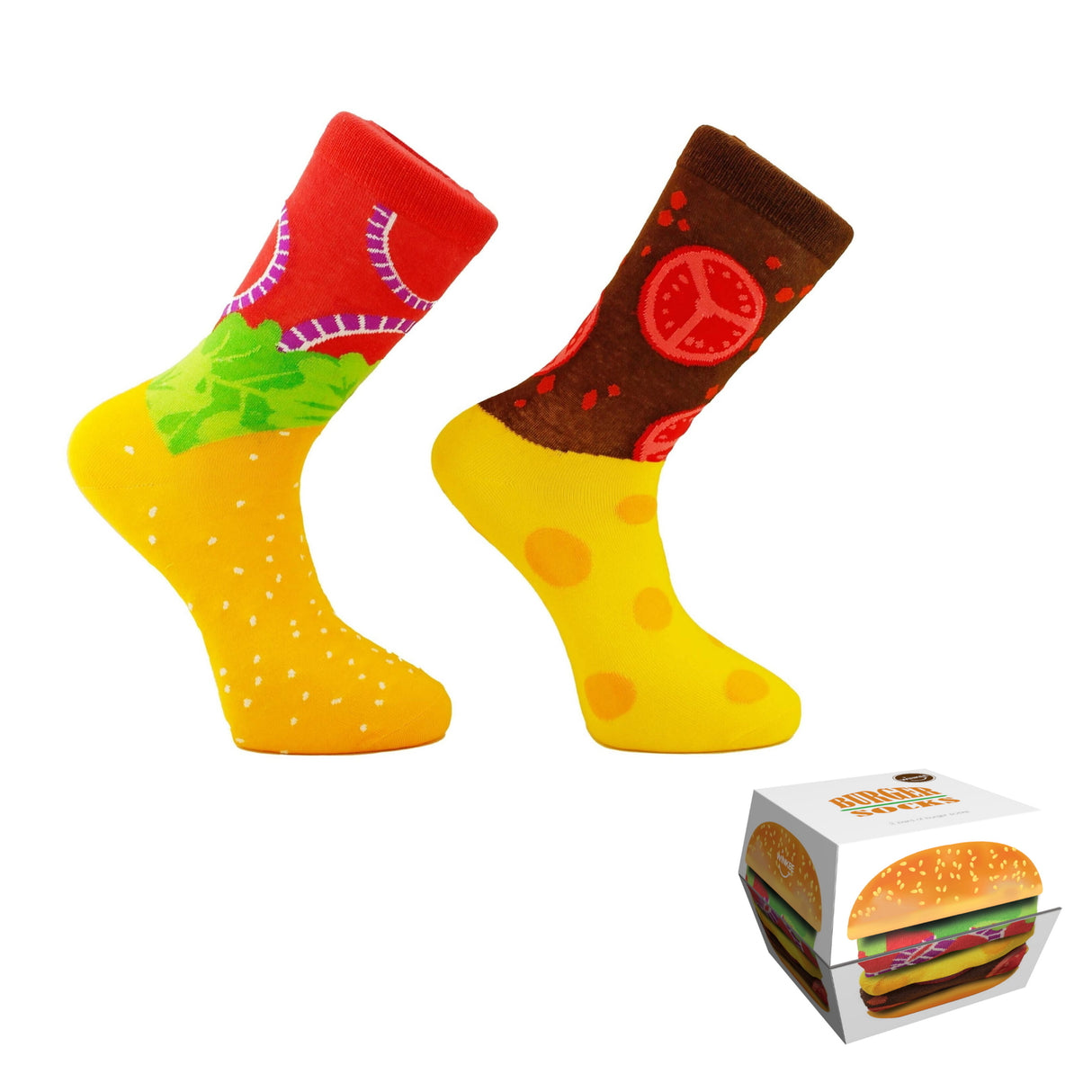 Burger Socken in 41-45 (2 Paare)