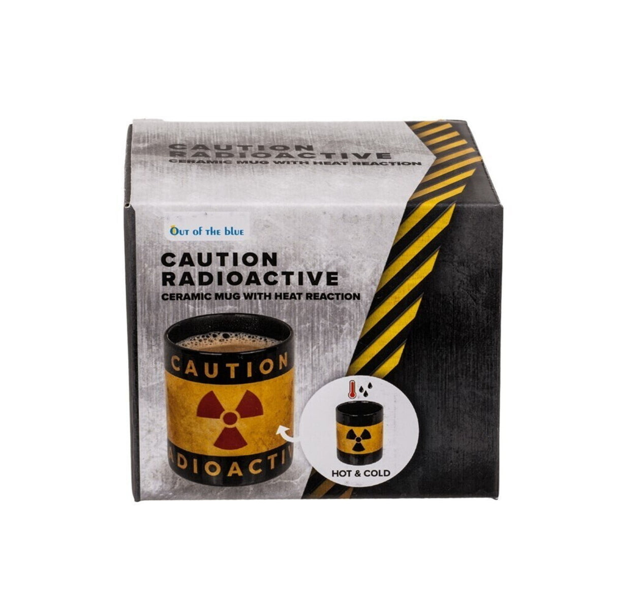 Radioactive Nuklearzeichen Kaffeebecher mit Wärmeeffekt