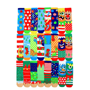 Oddsocks Adventskalender 24 Socken in 30,5-38,5