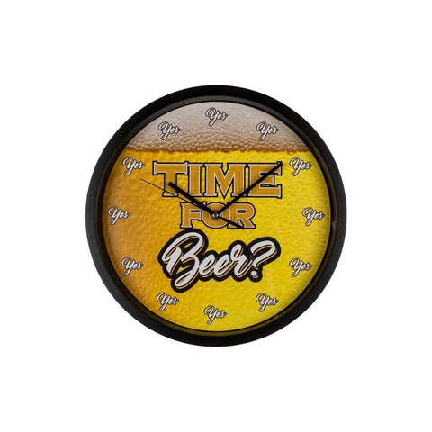 Zeit für Bier Wanduhr