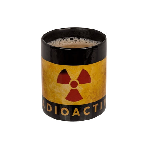 Radioactive Nuklearzeichen Kaffeebecher mit Wärmeeffekt