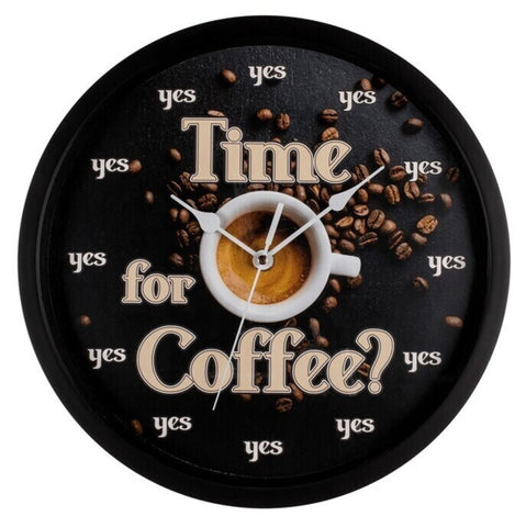 Time for Coffee Wanduhr