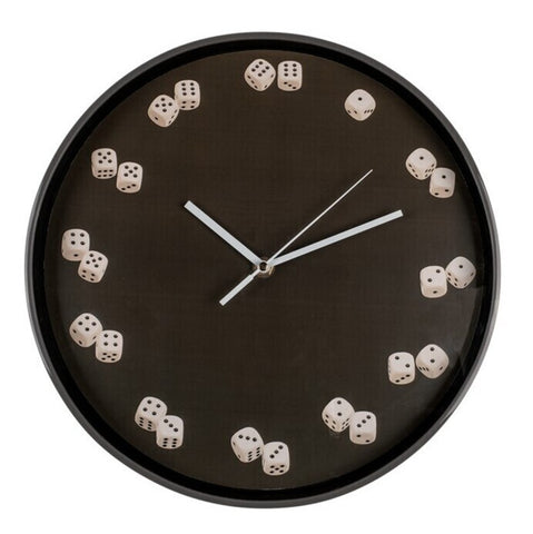 Würfel Wanduhr