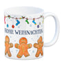 Frohe Weihnachten Lebkuchenmann Kaffeebecher