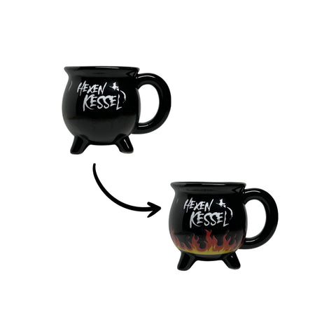 Hexenkessel Kaffeebecher mit Wärmeeffekt