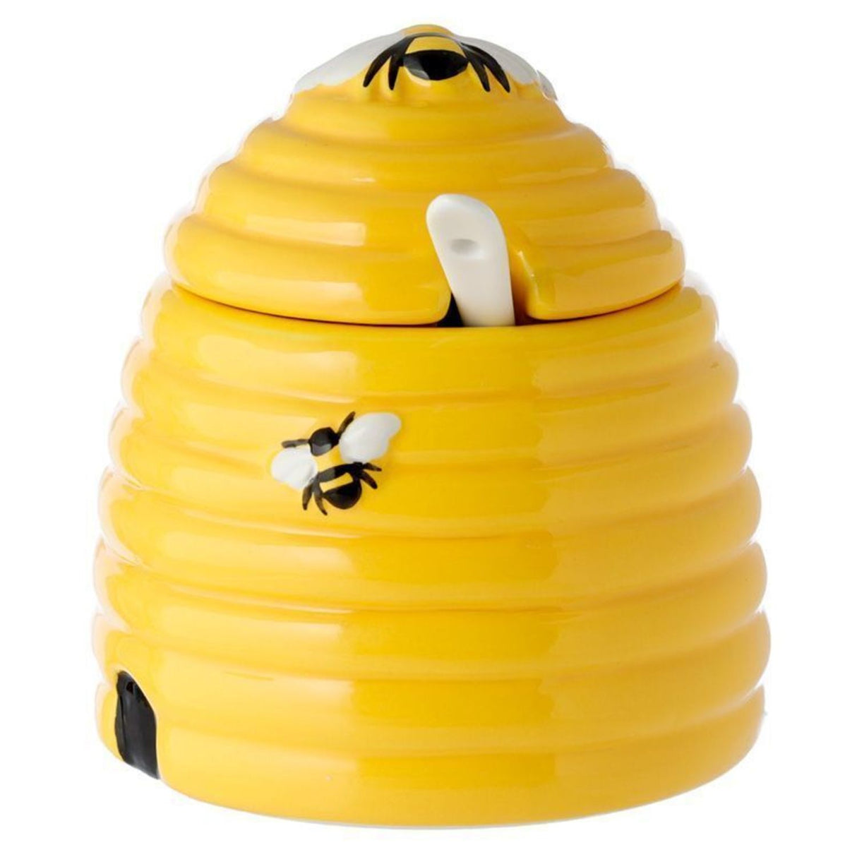 Bienenstock Honigtopf mit Deckel und Löffel