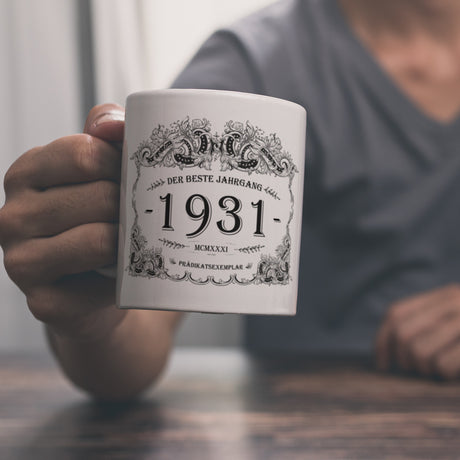 1931 der beste Jahrgang Kaffeebecher