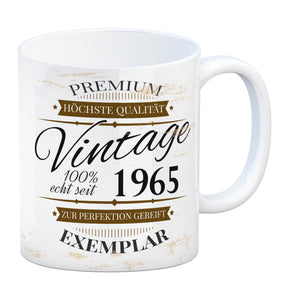Vintage Tasse 100% echt seit 1965 - Premium Exemplar - Zur Perfektion gereift -