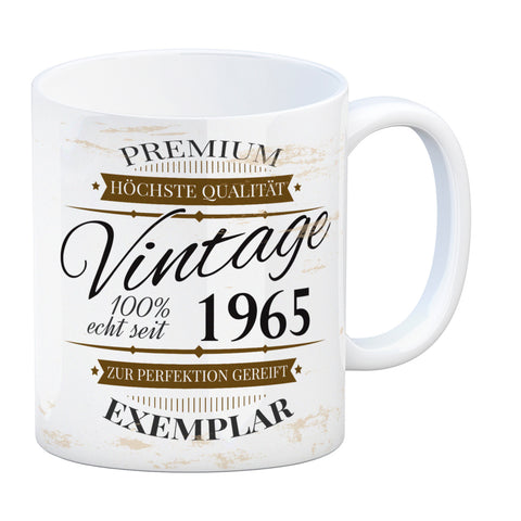 Vintage Tasse 100% echt seit 1965 - Premium Exemplar - Zur Perfektion gereift -