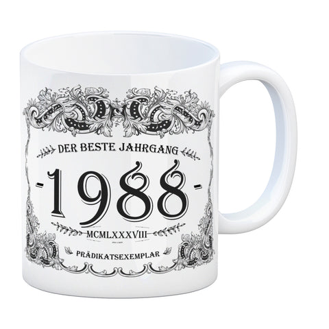 1988 der beste Jahrgang Kaffeebecher